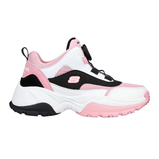 Skechers Kozmiks1-sportschoenen voor kinderen (Roze/Zwart) - Image 1
