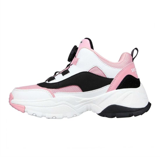 Skechers Kozmiks1-sportschoenen voor kinderen (Roze/Zwart) - Image 2