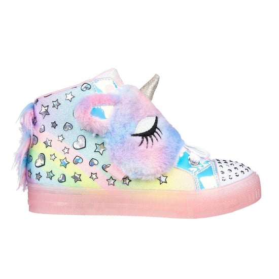 Skechers Shuffle Unicorn-sportschoenen voor meisjes (Roze/Multikleurig) - Image 1