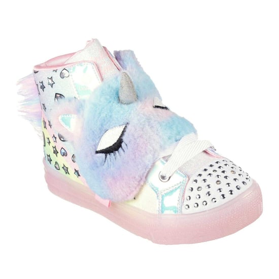 Skechers Shuffle Unicorn-sportschoenen voor meisjes (Roze/Multikleurig) - Image 3