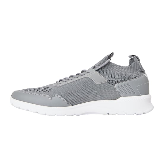 Boss Lage herensneakers van extreem leer (Lichtgrijs) - Image 2