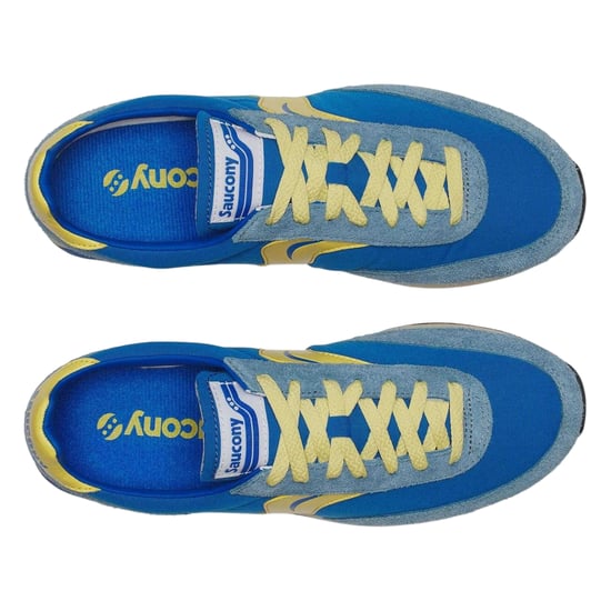 Saucony Dames 80 suède sportschoenen (Blauw) - Image 4