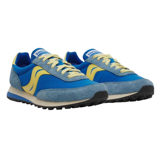 Saucony Dames 80 suède sportschoenen (Blauw) - Image 5