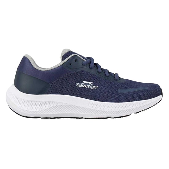 Slazenger Assent-sportschoenen voor kinderen (Marine, Wit) - Image 1