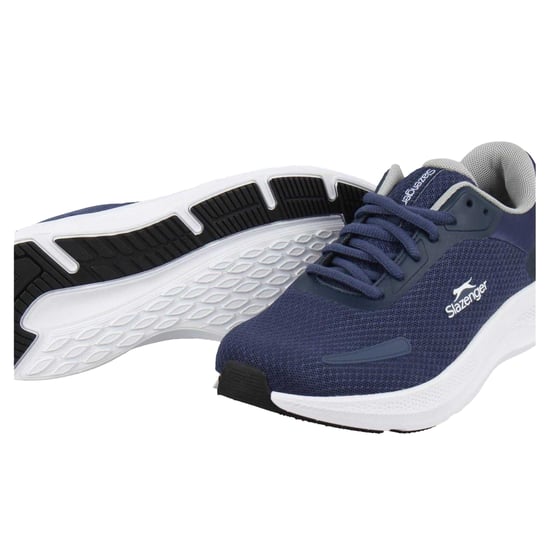 Slazenger Assent-sportschoenen voor kinderen (Marine, Wit) - Image 4