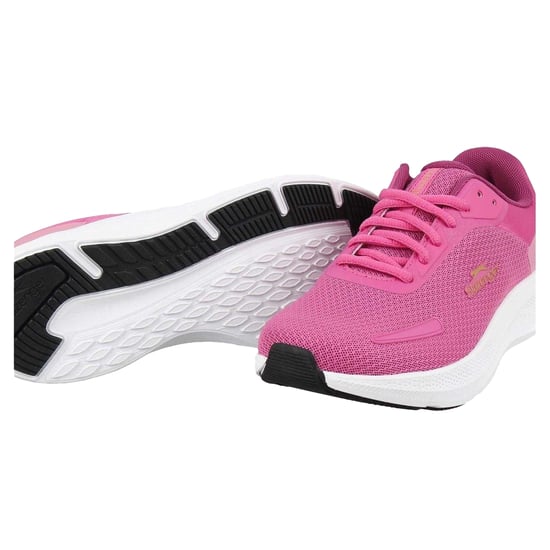 Slazenger Assent-sportschoenen voor kinderen (Roze/Goud) - Image 4
