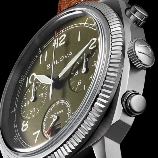 Bulova Military Vwi Special Edition Heren Horloge Bruin 96B482 - Image 4