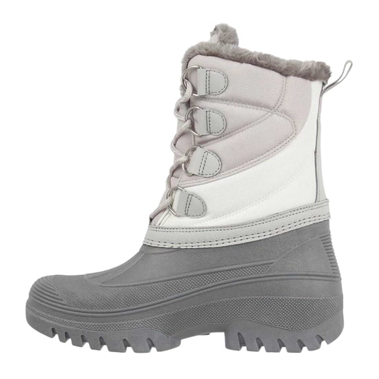 Nevica Sneeuwlaarzen met veters voor kinderen (Grijs/Wit) - Image 2