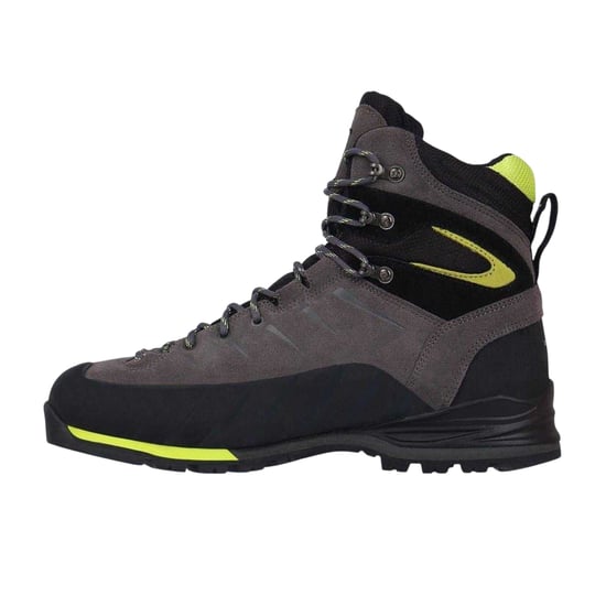 Karrimor Heren Hot Route Leder Waterdichte Wandelschoenen (Houtskool/kalk) - Image 3
