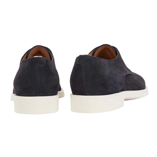 Boss Platte derby-schoenen van suède voor heren (Donkerblauw) - Image 2