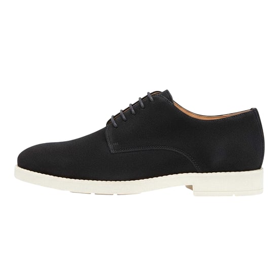 Boss Platte derby-schoenen van suède voor heren (Donkerblauw) - Image 3