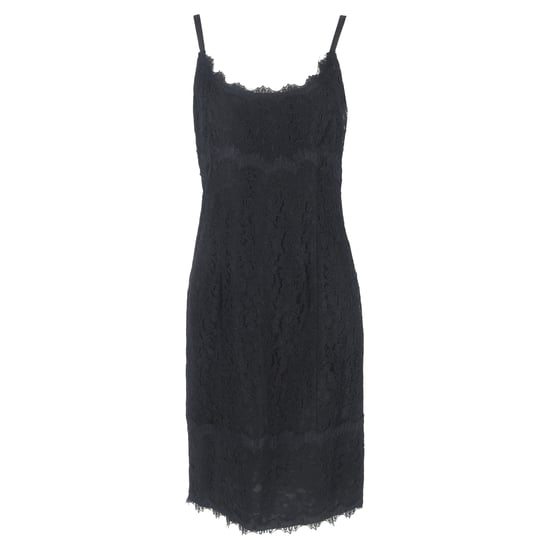 Diane Von Furstenberg Olivia mini slipjurk in zwart triacetaat - Image 1
