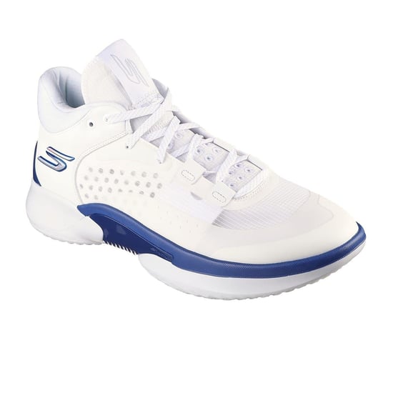 Skechers Resagrip Speckle basketbalschoenen voor heren (Wit/blauw) - Image 5