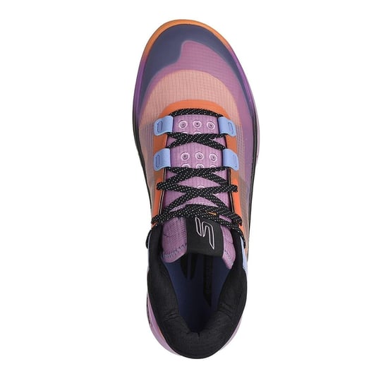 Skechers Resagrip Speckle basketbalschoenen voor heren (Paars/Oranje) - Image 3