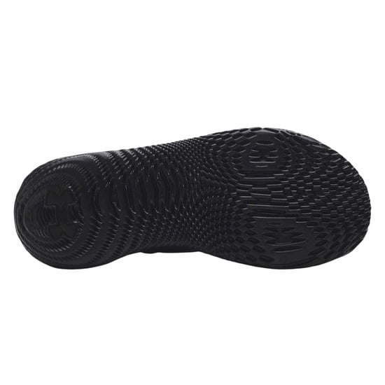Under Armour Herenprestatieschoenen van leer met BOA-vetersysteem (Zwart) - Image 4