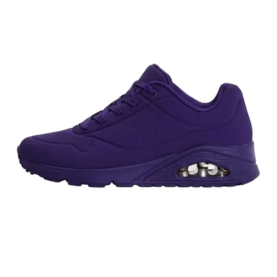 Skechers Dames Durabuck Uno Sneakers (Paars) - Image 2