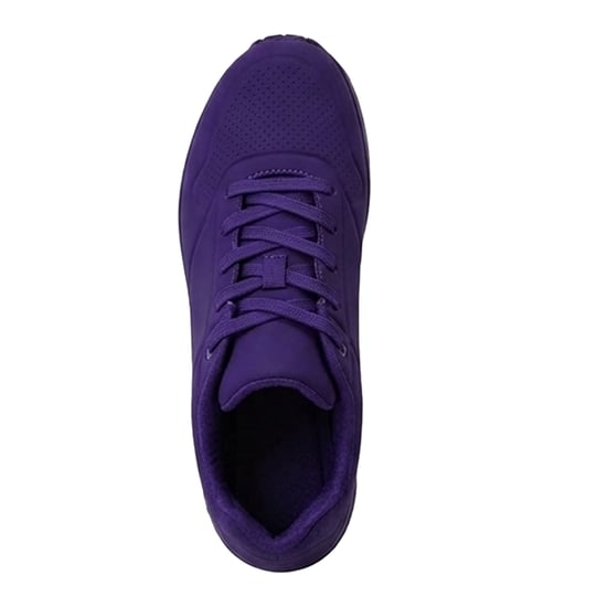 Skechers Dames Durabuck Uno Sneakers (Paars) - Image 3