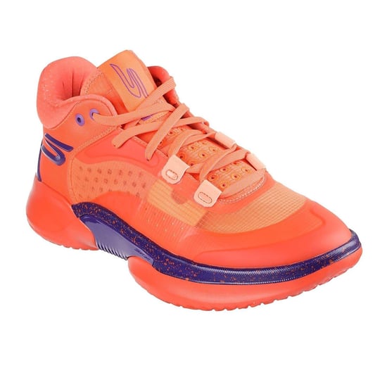 Skechers Resagrip Speckle basketbalschoenen voor heren (Oranje) - Image 5
