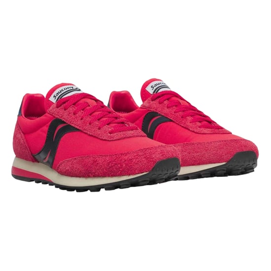 Saucony Dames 80 suède sportschoenen (Rood) - Image 5
