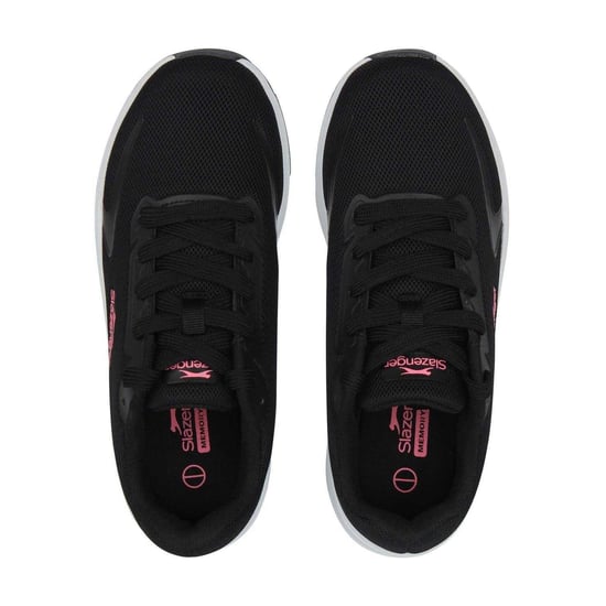 Slazenger Assent-sportschoenen voor kinderen (Zwart/roze) - Image 4
