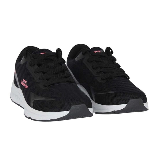 Slazenger Assent-sportschoenen voor kinderen (Zwart/roze) - Image 5