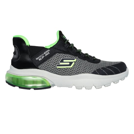 Skechers Razor Air voor kinderen – Hyper-Brisk instapschoenen (Houtskool/zwart) - Image 1
