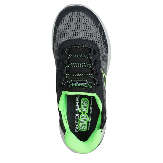 Skechers Razor Air voor kinderen – Hyper-Brisk instapschoenen (Houtskool/zwart) - Image 3
