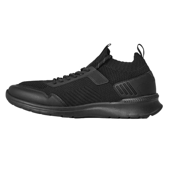 Boss Lage herensneakers van extreem leer (Zwart) - Image 2