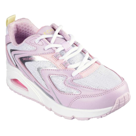 Skechers Dames Tres Air Uno Glit Airy Sneakers (Lavendel/Roze) - Image 2