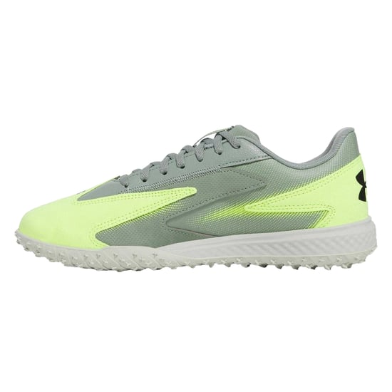 Under Armour Astro Turf-sportschoenen voor kinderen met schaduwprint (Groen) - Image 2