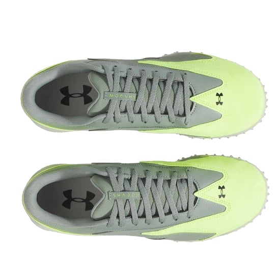 Under Armour Astro Turf-sportschoenen voor kinderen met schaduwprint (Groen) - Image 3