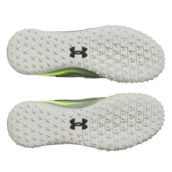 Under Armour Astro Turf-sportschoenen voor kinderen met schaduwprint (Groen) - Image 4