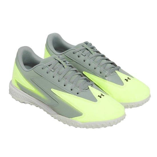 Under Armour Astro Turf-sportschoenen voor kinderen met schaduwprint (Groen) - Image 5