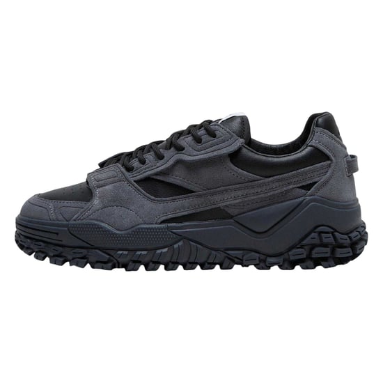 Ellesse Heren Klassieke Leren Trainers (Zwart) - Image 3
