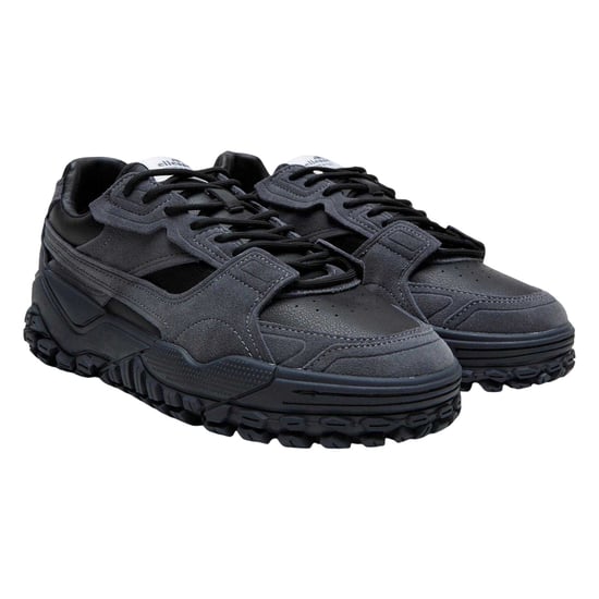 Ellesse Heren Klassieke Leren Trainers (Zwart) - Image 4