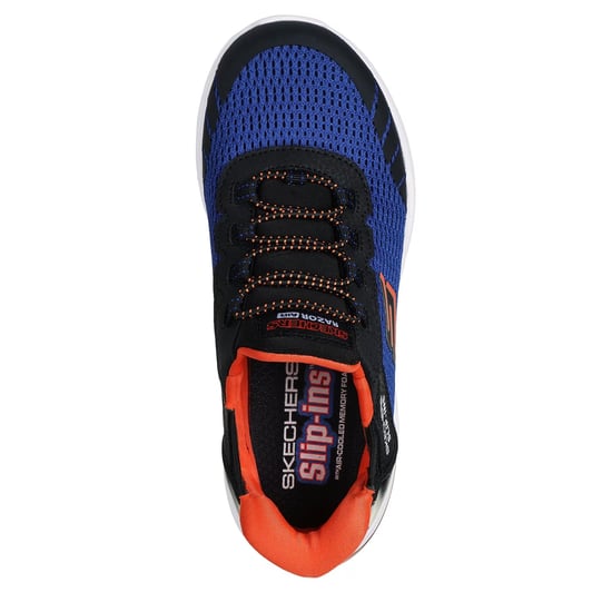 Skechers Razor Air voor kinderen – Hyper-Brisk instapschoenen (Royaal Blauw, Zwart) - Image 3