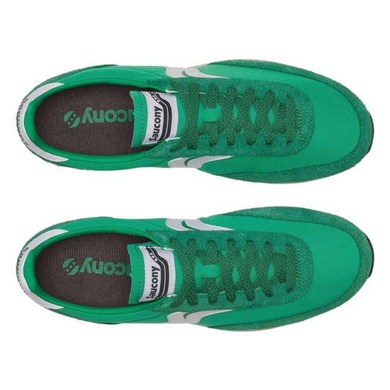 Saucony Dames 80 suède sportschoenen (Groen) - Image 4