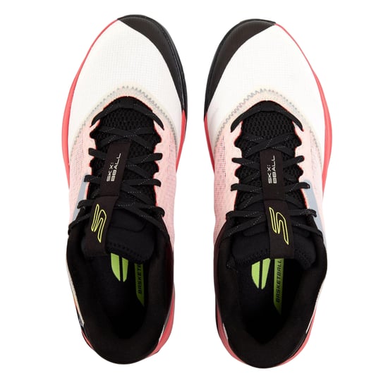 Skechers Stabiele hoge sneakers voor kinderen (Wit/oranje) - Image 3