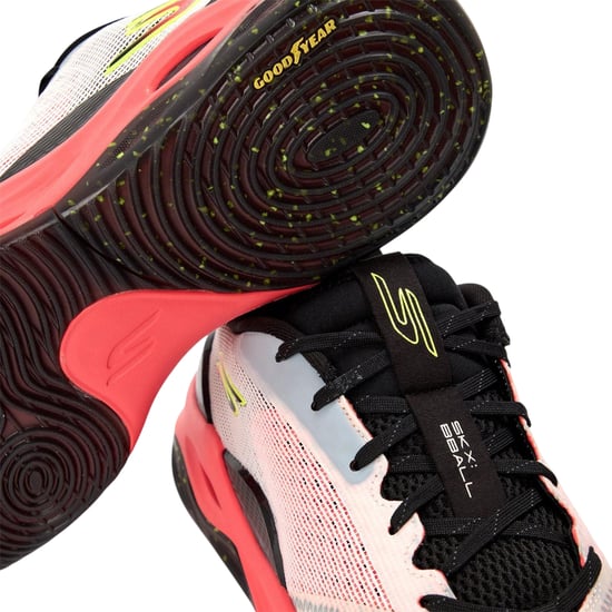 Skechers Stabiele hoge sneakers voor kinderen (Wit/oranje) - Image 4
