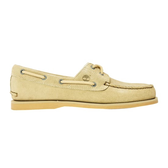 Timberland Klassieke suède veterschoenen voor heren met structuur (Lichtgroen) - Image 1