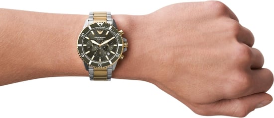 Emporio Armani Diver Mannen Horloge Multi AR11361 - Image 5