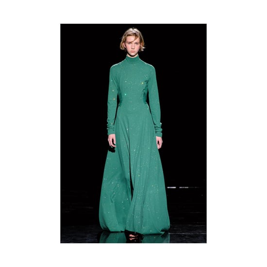 Marc Jacobs groene lange avondjurk met kristallen - jaren 2010 - Image 2