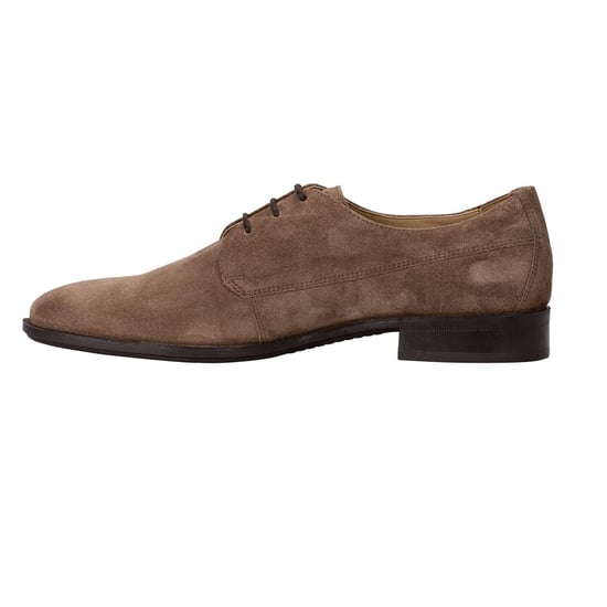Boss Heren Colby Leren Derby Schoenen (Medium Beige) - Image 3