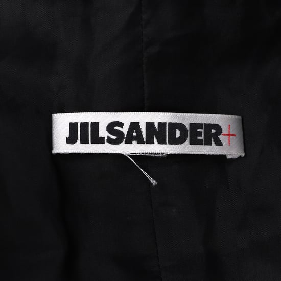 Jil Sander single-breasted midi-jas van zwarte wol - Image 4