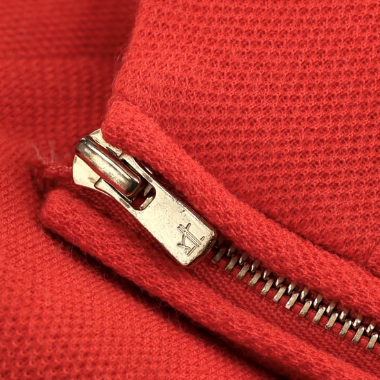 Sandro Stretch Minijurk in Oranje Acryl - Image 6