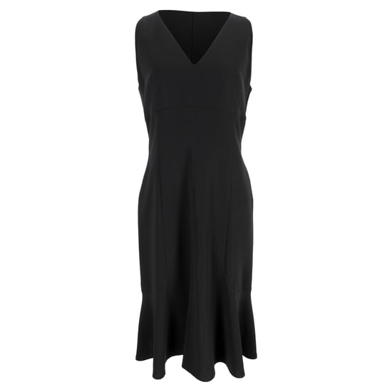 Max Mara midi-jurk in zwart polyester - Image 1
