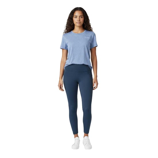 USA Pro Dames/Dames Tech C Polyester T-Shirt (Schemering) - Image 5