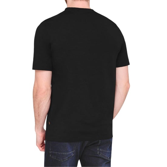 Boss Oversized T-shirt voor heren met Tchup-logo (Zwart) - Image 3