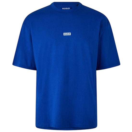 Hugo Heren-T-shirt met opdruk op de rug: MCMXCIII (Blauw) - Image 1