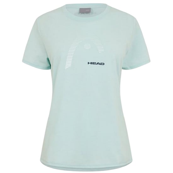 Head Dames-T-shirt met grafische print van Club Lara (Licht Blauw) - Image 2